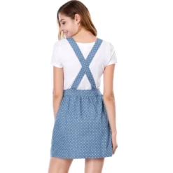 Allegra K Women's Pattern Overall Adjustable Shoulder Suspender Straps Mini Skirt 15 Allegra K Women's Pattern Overall Adjustable Shoulder Suspender Straps Mini Skirt -Dresses City Shop GUEST 03843067 dcf9 4ca1 9819 6bea3c207d4f