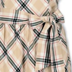 Hope & Henry Womens' A-Line Dress With Sash