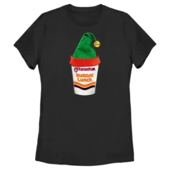 Women's Maruchan Elf Hat Instant Lunch T-Shirt -Dresses City Shop GUEST 19e799ca 34de 4e64 93d8 c26170ef35f8