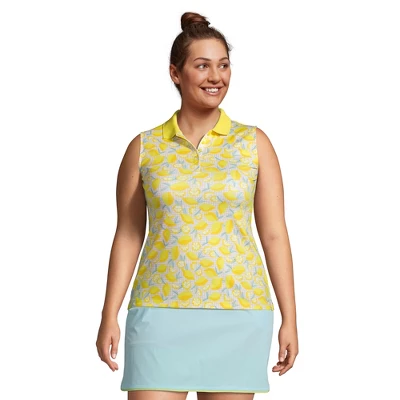 Lands' End Women's Sleeveless Supima Cotton Polo Shirt 9 Lands' End Women's Sleeveless Supima Cotton Polo Shirt - Image 7