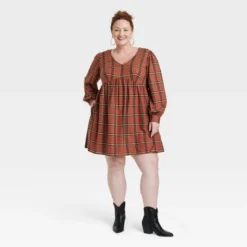 Women's Bishop Sleeve A-Line Dress - Knox Rose™ 12 Women's Bishop Sleeve A-Line Dress - Knox Rose™ -Dresses City Shop GUEST 1d68d7fe 3b37 40f8 a24d 84095c2c3ded