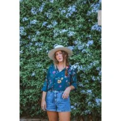 WEST K Women's Sophia Three Quarter Sleeve Blouse 14 WEST K Women's Sophia Three Quarter Sleeve Blouse -Dresses City Shop GUEST 1e84bf47 c0aa 4d96 9b67 f81c6b30a3f5