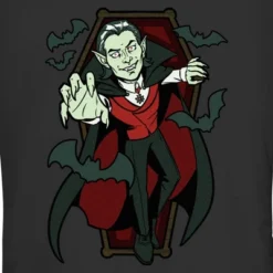 Junior's Lost Gods Halloween Vampire Scene T-Shirt