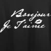 Bioworld "Bonjour Je T'aime" Women's Black Graphic Crop Tee 1 Bioworld "Bonjour Je T'aime" Women's Black Graphic Crop Tee -Dresses City Shop GUEST 255dce23 2fe6 435c 8cdb 78278fcedf18
