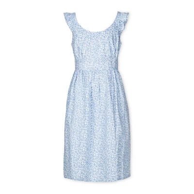 Hope & Henry Womens' Flutter Sleeve Empire Dress 5 Hope & Henry Womens' Flutter Sleeve Empire Dress - Image 3