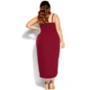 Women's Plus Size Sassy V Dress - Ruby | CITY CHIC 2 Women's Plus Size Sassy V Dress - Ruby | CITY CHIC -Dresses City Shop GUEST 26876de2 95cf 4d54 8dc8 d8069ab4b8d6