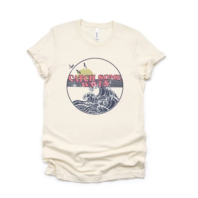 Simply Sage Market Women's Catch Some Waves Short Sleeve Graphic Tee 6 Simply Sage Market Women's Catch Some Waves Short Sleeve Graphic Tee - Image 4