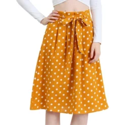 Allegra K Women's Belted Elastic High Waist Vintage A-Line Midi Skirt 20 Allegra K Women's Belted Elastic High Waist Vintage A-Line Midi Skirt -Dresses City Shop GUEST 2dba6538 baf7 452d b4b0 0a14219a87da