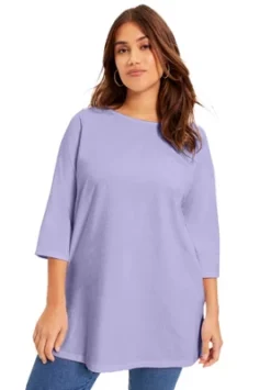 June + Vie By Roaman's Women’s Plus Size Boatneck One + Only Tunic 15 June + Vie By Roaman's Women’s Plus Size Boatneck One + Only Tunic -Dresses City Shop GUEST 2fc11f85 f2d9 4f4e 8779 00a42bcd01c3