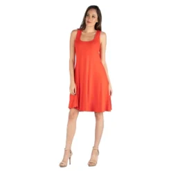 24seven Comfort Apparel Sleeveless A Line Fit And Flare Skater Dress 17 24seven Comfort Apparel Sleeveless A Line Fit And Flare Skater Dress -Dresses City Shop GUEST 303791ee c051 46d6 a659 4f4d680fc269