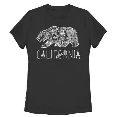 Women's Lost Gods California Henna Bear T-Shirt 3 Women's Lost Gods California Henna Bear T-Shirt - Image 2