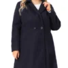 Agnes Orinda Women's Plus Size Notched Lapel Single Breasted Winter Long Pea Coat 1 Agnes Orinda Women's Plus Size Notched Lapel Single Breasted Winter Long Pea Coat -Dresses City Shop GUEST 3550d3b7 6e96 4d3d 837c caf51bfbb84d