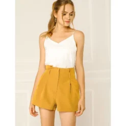 Allegra K Women's High Waist Bow Tie Short Paper Bag Shorts 23 Allegra K Women's High Waist Bow Tie Short Paper Bag Shorts -Dresses City Shop GUEST 38381be9 775f 402c b0fe 109b98387821