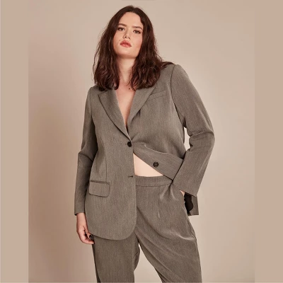 11 Honoré Collection Women's Single-Breast Blazer 6 11 Honoré Collection Women's Single-Breast Blazer - Image 4