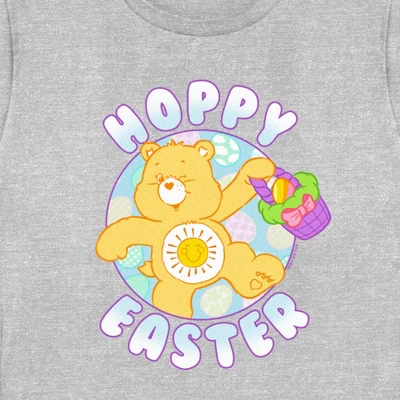 Women's Care Bears Hoppy Easter Funshine T-Shirt 3 Women's Care Bears Hoppy Easter Funshine T-Shirt