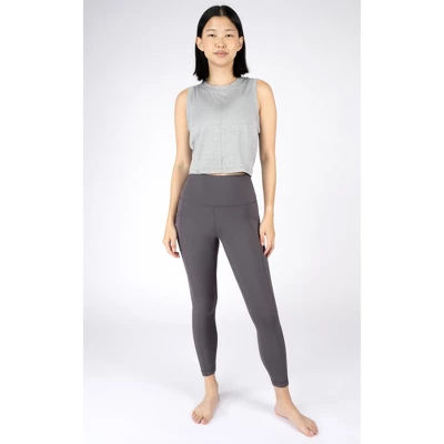 90 Degree By Reflex - Women's Wonderlink Elastic Free High Waist Side Pocket 7/8 Ankle Legging 8 90 Degree By Reflex - Women's Wonderlink Elastic Free High Waist Side Pocket 7/8 Ankle Legging - Image 6