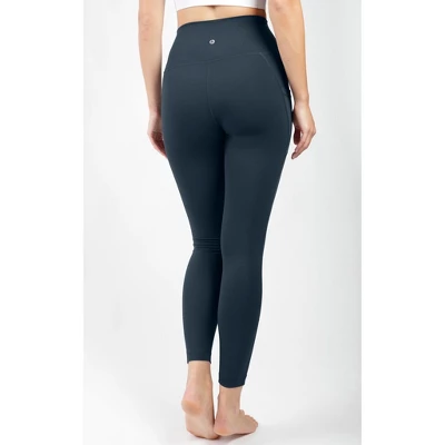 90 Degree By Reflex - Women's Wonderlink Elastic Free High Waist Side Pocket 7/8 Ankle Legging 5 90 Degree By Reflex - Women's Wonderlink Elastic Free High Waist Side Pocket 7/8 Ankle Legging - Image 3