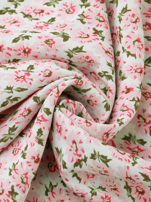 Allegra K Women's Peter Pan Collar Smocked Puff Short Sleeve Ruffle Floral Blouse 5 Allegra K Women's Peter Pan Collar Smocked Puff Short Sleeve Ruffle Floral Blouse - Image 3