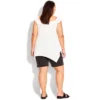 Women's Plus Size Serena Top - White | EVANS -Dresses City Shop GUEST 422b8bbc 1221 4d00 b655 8765dc425d90