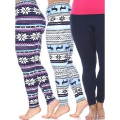 Women's Pack Of 3 Plus Size Leggings - One Size Fits Most Plus - White Mark 26 Women's Pack Of 3 Plus Size Leggings - One Size Fits Most Plus - White Mark -Dresses City Shop GUEST 51bf3eb7 6d27 457c 88ca e47997684844