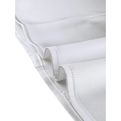 Allegra K Women's Satin Peter Pan Collar Shirt Office Elegant Top Work Blouse 6 Allegra K Women's Satin Peter Pan Collar Shirt Office Elegant Top Work Blouse - Image 4