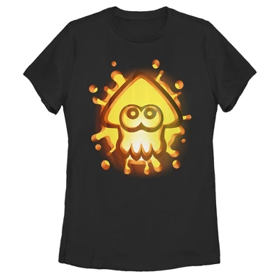 Women's Nintendo Halloween Splatoon Pumpkin T-Shirt 4 Women's Nintendo Halloween Splatoon Pumpkin T-Shirt - Image 2