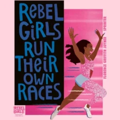 Junior's Rebel Girls Florence Griffith Joyner Quote T-Shirt
