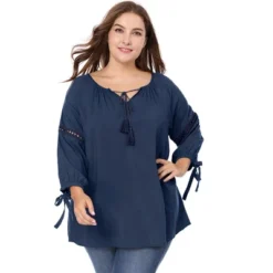 Agnes Orinda Women's Plus Size Long Sleeve Tie Winter Trendy Basic Tunic Blouse 26 Agnes Orinda Women's Plus Size Long Sleeve Tie Winter Trendy Basic Tunic Blouse -Dresses City Shop GUEST 66eb63b1 fb57 46a5 a5e2 0655539761d8