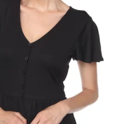 Women's Short Sleeve V-neck And Ruffle Sleeve Tiered Dress - White Mark 14 Women's Short Sleeve V-neck And Ruffle Sleeve Tiered Dress - White Mark -Dresses City Shop GUEST 6ced53cf fdb4 4b92 8bd2 a3f9415c2f4e