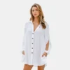 Women's Button-Front Shirt - Cupshe -Dresses City Shop GUEST 6d45be1b cf71 46b7 9c06 72254a00a193