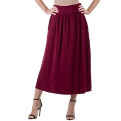 24seven Comfort Apparel Womens Foldover Maxi Skirt With Pockets 15 24seven Comfort Apparel Womens Foldover Maxi Skirt With Pockets -Dresses City Shop GUEST 6fb881e1 c497 4400 a021 9b1d2df43465