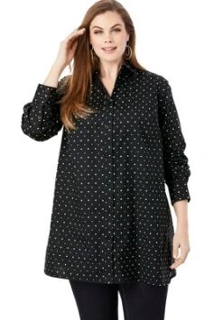 Jessica London Women’s Plus Size Poplin Tunic 31 Jessica London Women’s Plus Size Poplin Tunic -Dresses City Shop GUEST 6ff729d9 bfbd 417a aca4 ed618208369f