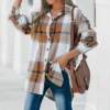 Women's Long Sleeve Plaid Oversized Shirt - Cupshe 2 Women's Long Sleeve Plaid Oversized Shirt - Cupshe -Dresses City Shop GUEST 72664234 c65f 41c3 a50c 992bef795e74