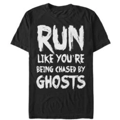 Women's CHIN UP Run You're Being Chased By Ghosts Boyfriend Tee -Dresses City Shop GUEST 73ccc15a c87f 439e 9785 ad2a6ecb86b2