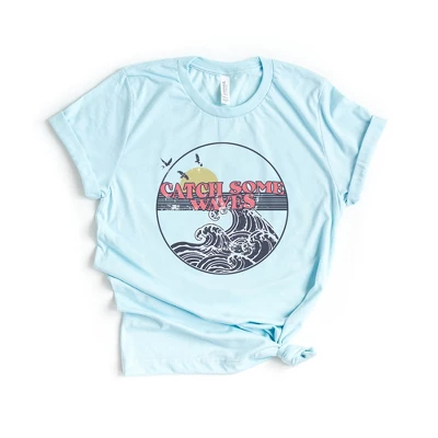 Simply Sage Market Women's Catch Some Waves Short Sleeve Graphic Tee 7 Simply Sage Market Women's Catch Some Waves Short Sleeve Graphic Tee - Image 5
