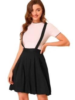 Allegra K Women's Suspender Skirt Elastic Waist A-Line Bubble Skirt 11 Allegra K Women's Suspender Skirt Elastic Waist A-Line Bubble Skirt -Dresses City Shop GUEST 74b2f448 9b62 4fc0 8c1a 85a15805af12