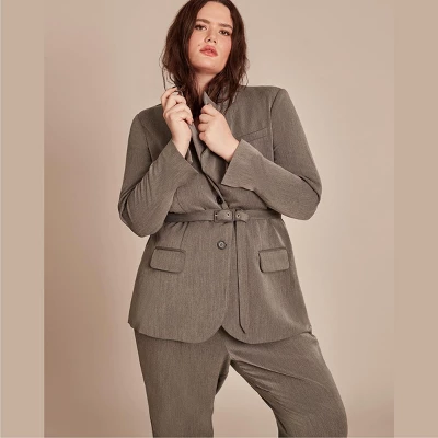 11 Honoré Collection Women's Single-Breast Blazer 5 11 Honoré Collection Women's Single-Breast Blazer - Image 3