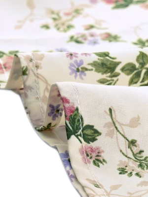 Allegra K Women's Floral Square Neck Midi Smocked A-line Dress 7 Allegra K Women's Floral Square Neck Midi Smocked A-line Dress - Image 5