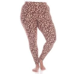 Plus Size Super Soft Leopard Printed Leggings - White Mark -Dresses City Shop GUEST 81b6a4d6 a861 44ca 9e45 e25fa06b20e5