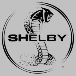 Ford Women's Shelby Cobra Faded Cobra Stamp T-Shirt