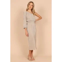 Petal And Pup Womens Pontee One Shoulder Pleated Midi Dress 12 Petal And Pup Womens Pontee One Shoulder Pleated Midi Dress -Dresses City Shop GUEST 89605819 295f 4046 8938 d64c05252787