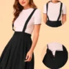 Allegra K Women's Suspender Skirt Elastic Waist A-Line Bubble Skirt 1 Allegra K Women's Suspender Skirt Elastic Waist A-Line Bubble Skirt -Dresses City Shop GUEST 8aa66e5e 5445 4a94 9753 b36707852973