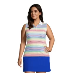 Lands' End Women's Sleeveless Supima Cotton Polo Shirt 14 Lands' End Women's Sleeveless Supima Cotton Polo Shirt -Dresses City Shop GUEST 8ec1d93d bd0e 4fbc b7b6 a217b2444625