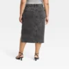 Women's Denim Slit Skirt - Ava & Viv™ 2 Women's Denim Slit Skirt - Ava & Viv™ -Dresses City Shop GUEST 931e22f9 21fa 4f3c 9779 42e53d407d80