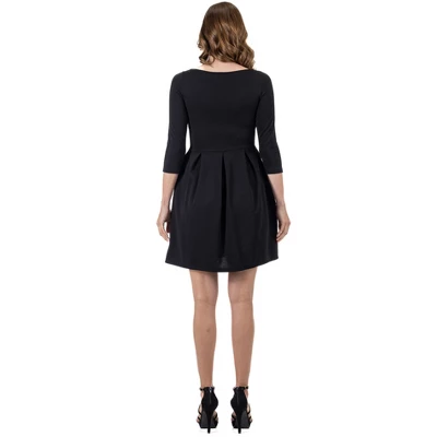 Perfect Fit And Flare Pocket Womens Dress 4 Perfect Fit And Flare Pocket Womens Dress - Image 2