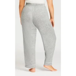 Women's Plus Size Hacci Sleep Pant - Gray | AVENUE 11 Women's Plus Size Hacci Sleep Pant - Gray | AVENUE -Dresses City Shop GUEST 98e5e748 488b 4d2e 942a e04d2f3ddac4