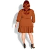 Women's Plus Size Love Me Knot Dress - Ginger | CITY CHIC 2 Women's Plus Size Love Me Knot Dress - Ginger | CITY CHIC -Dresses City Shop GUEST 9cc22ab0 c4bc 4a18 8b42 c58ca2fb5180