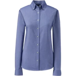 Lands' End School Uniform Women's Tall Long Sleeve Oxford Dress Shirt -Dresses City Shop GUEST 9d22597d 92e0 46a3 8014 840770344f6d