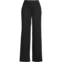 Lands' End Women's Lands' End Flex High Rise Wide Leg Pants 10 Lands' End Women's Lands' End Flex High Rise Wide Leg Pants -Dresses City Shop GUEST 9e60b21d 21eb 411a b3f2 900b9e58671f