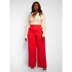 Rebdolls Women's Essential Wide Leg Pants